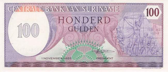 100 Gulden 1985